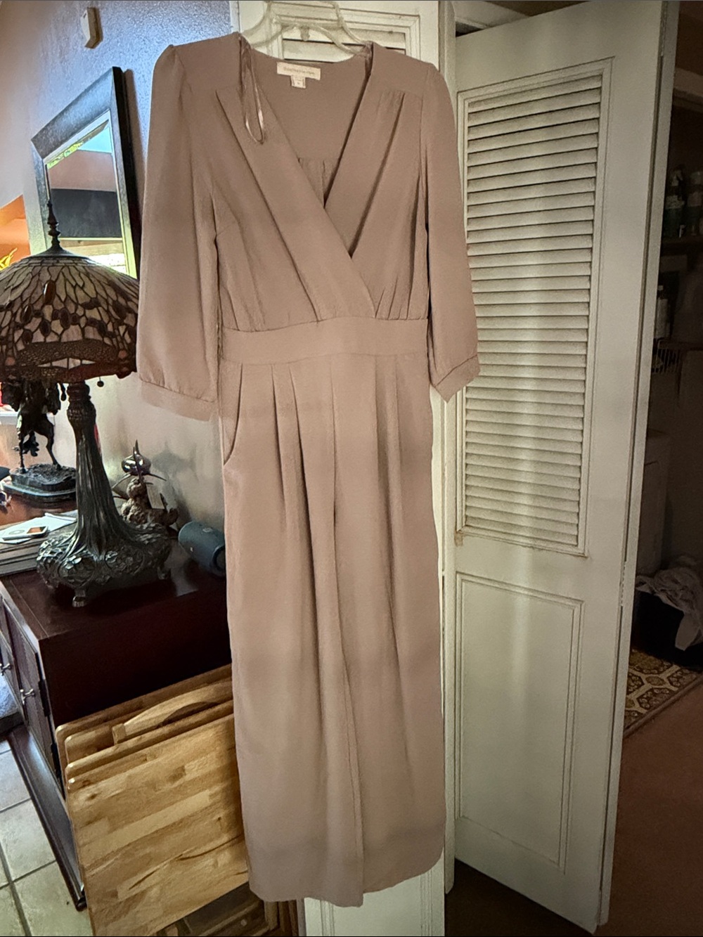 Elegant Taupe Romper - Women's